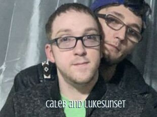 Caleb_and_LukeSunset