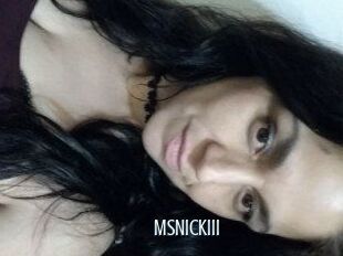 MSNICKIII